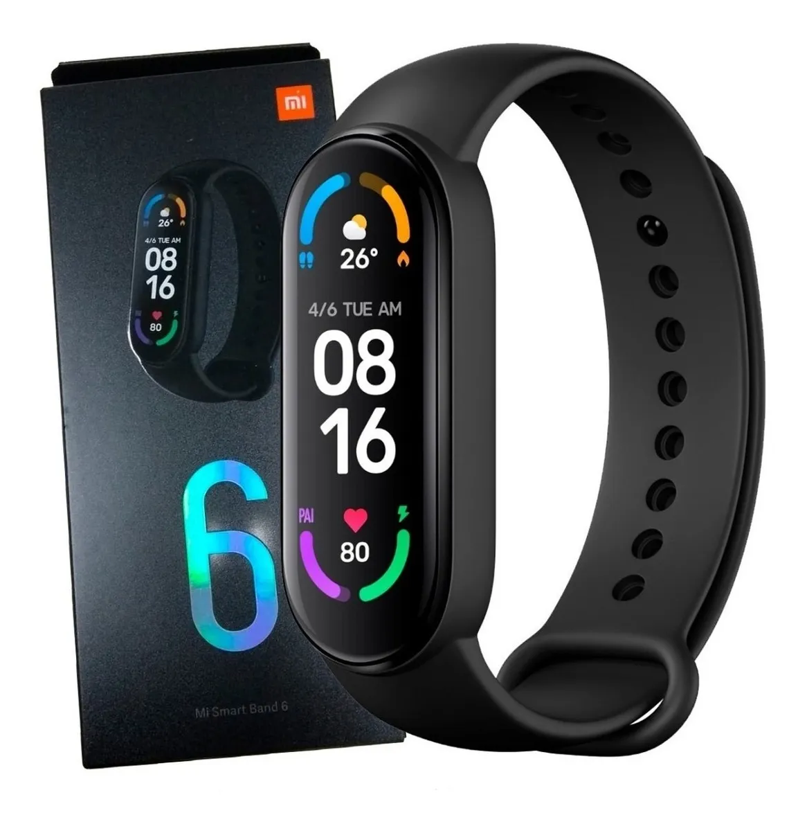 SMART WATCH XIAOMI MI BAND 6 BHR4951GL - Clickea Córdoba