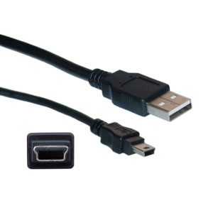 CABLE USB A MINI USB 5 PINES