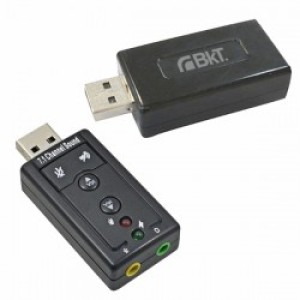 PLACA SONIDO USB BKT 5.1 PLC510
