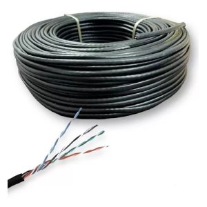 CABLE UTP CAT5E EXT 100MTS NEGRO