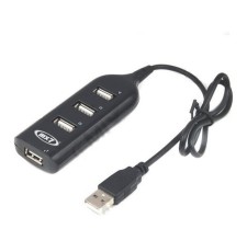 HUB USB 2,0 4 PORT MX7 HUB210 CON CABLE 1MTS